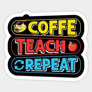 Are You Brewing Coffee For Me - Coffee Teach Reapeat Sticker